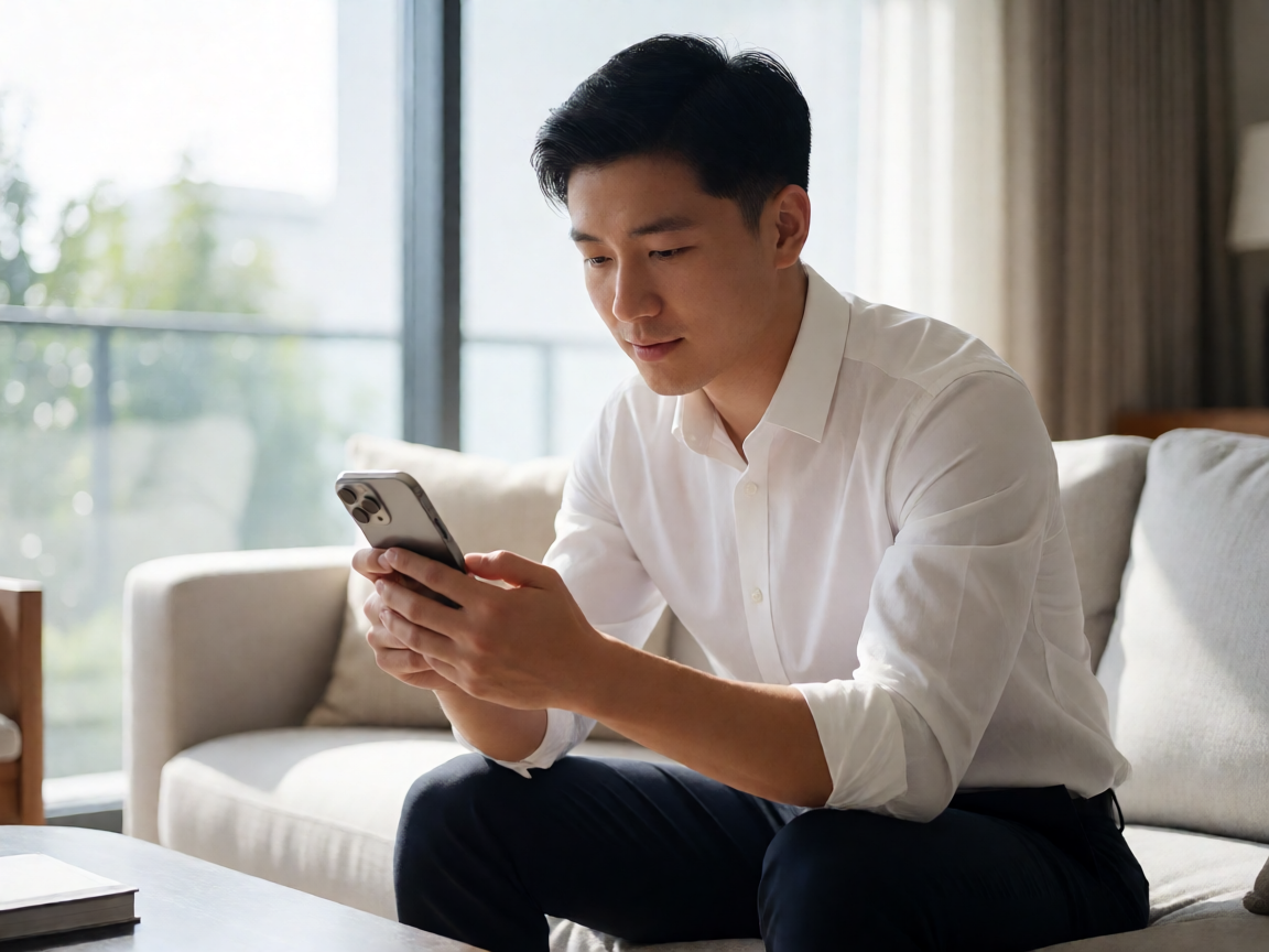 手机查看体育APP界面